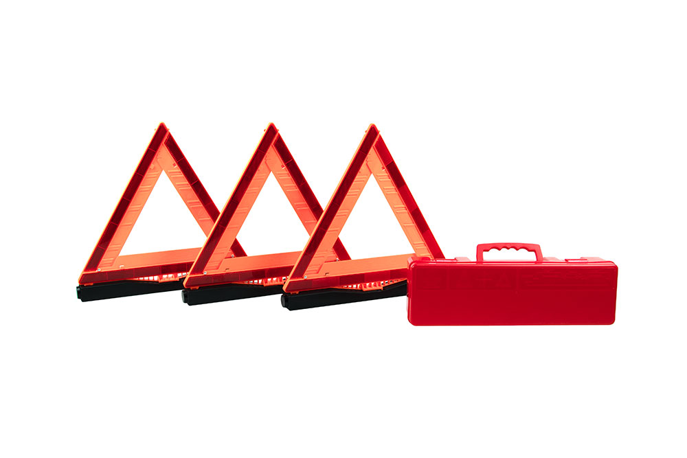 Orange Reflective Triangle Warning Kit