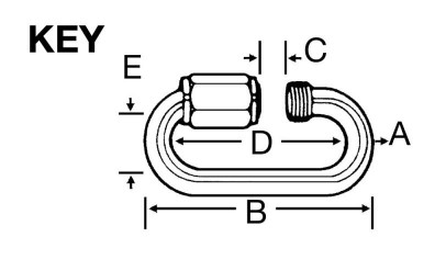 Stainless Steel Quick Link 3/8 Inch