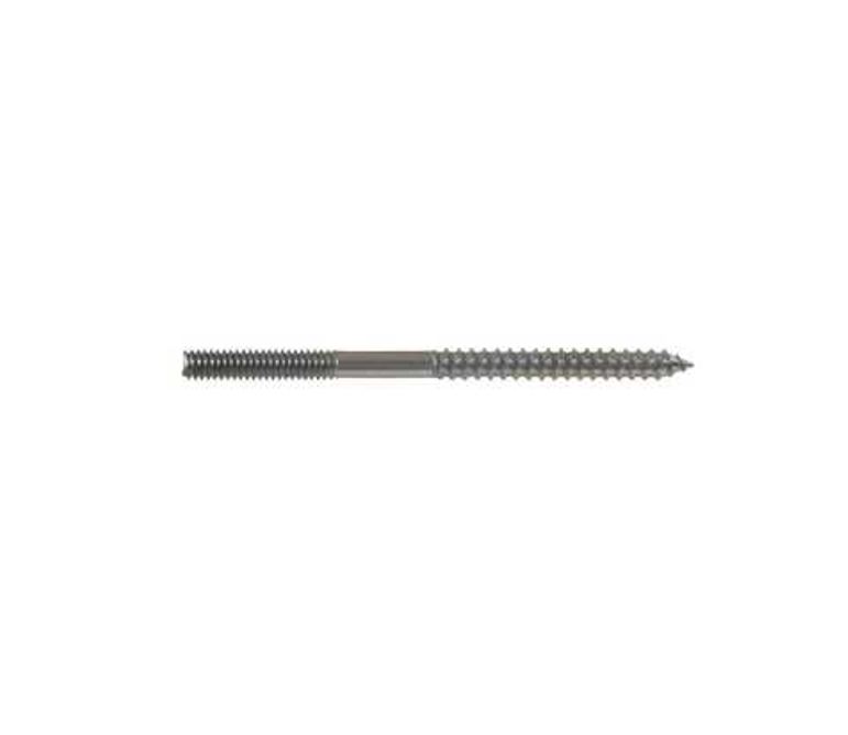 Zinc Hanger Bolt, 1-Pack, 3/8\