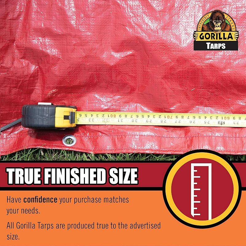 8 X 10-Foot Gorilla Medium Duty Tough Tarp 2 8 X 10-Foot Gorilla Medium Duty Tough Tarp