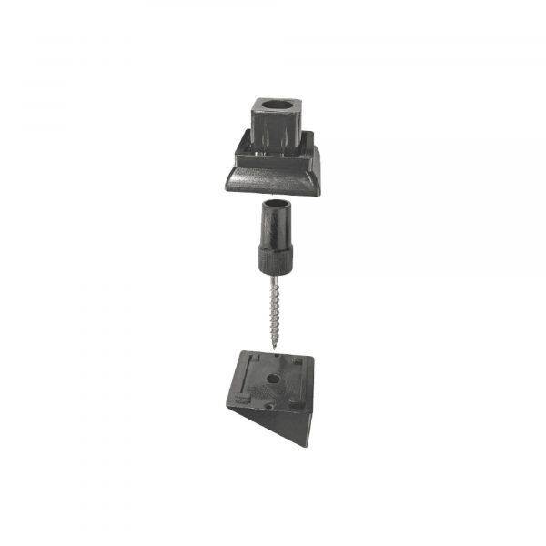 Surface Mount Stair Rail Connectors For Square Balusters