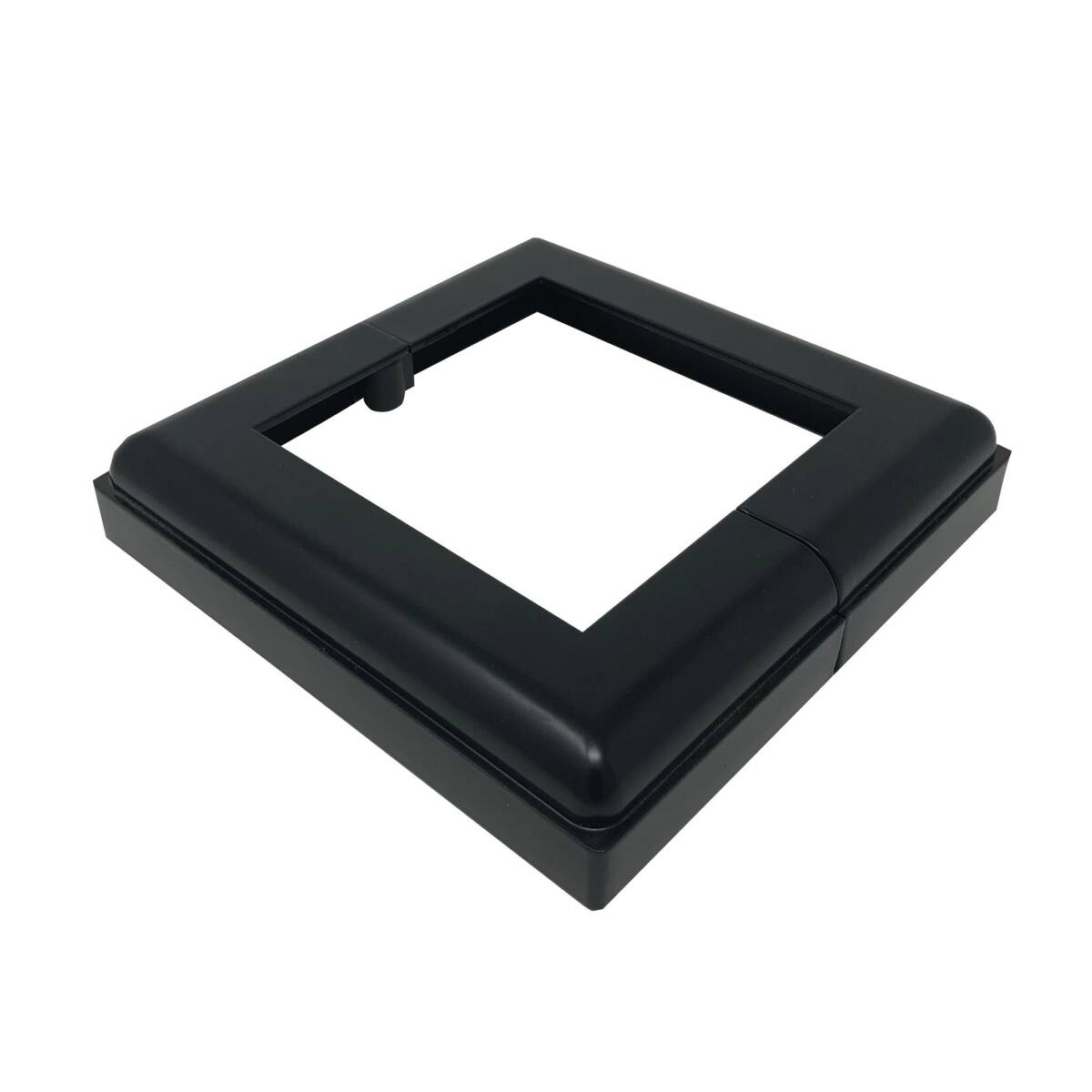 Black Aluminum 4x4-Inch Post Base Cover