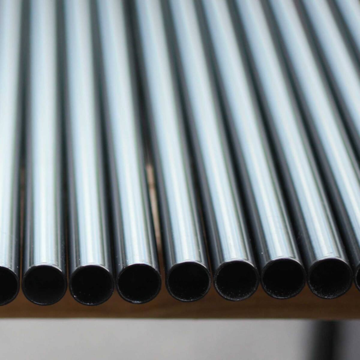26 x 3/4-Inch Black Galvanized Steel Round Tubing Baluster 10-Pack
