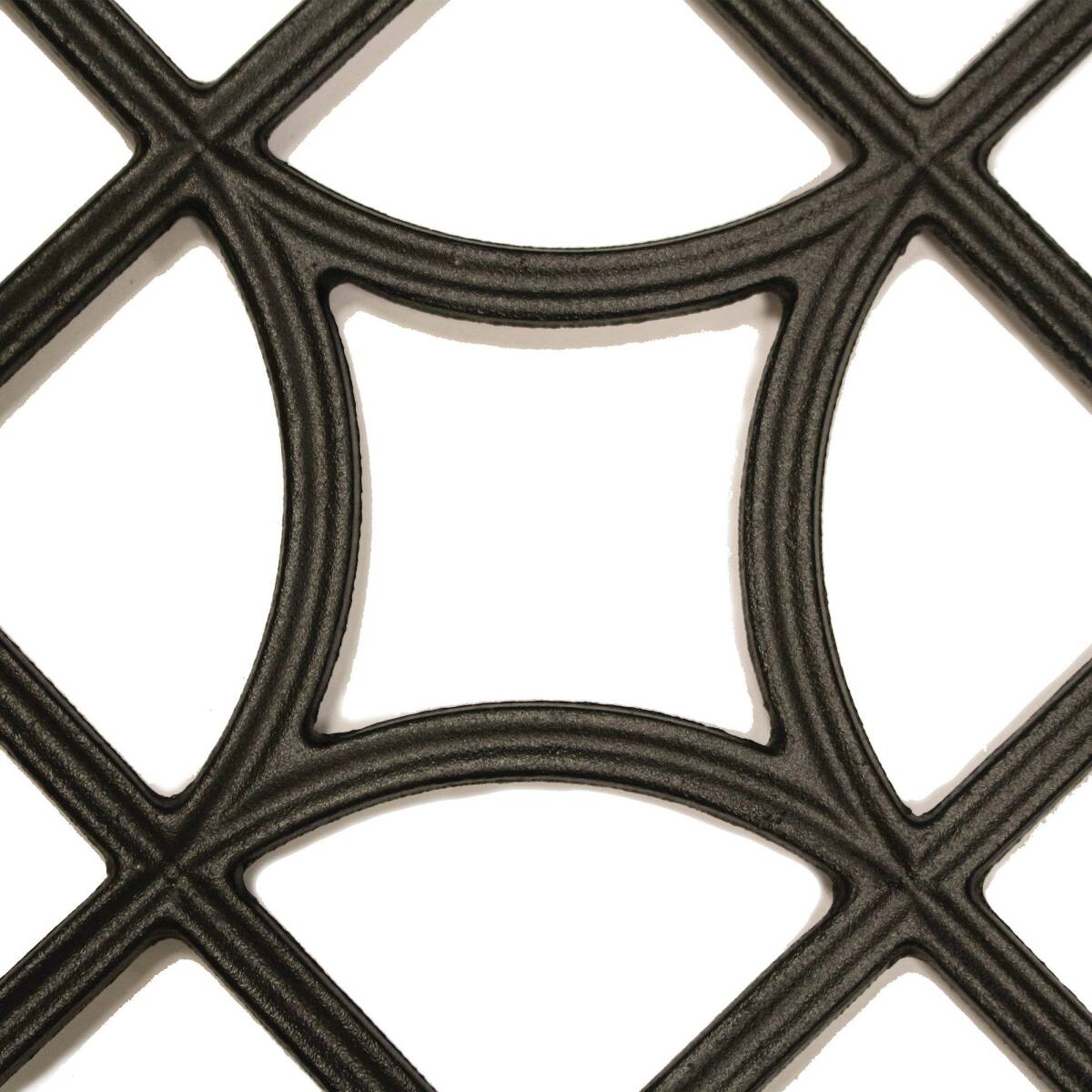 15 x 15-Inch Black Cast Aluminum Fence And Gate Insert