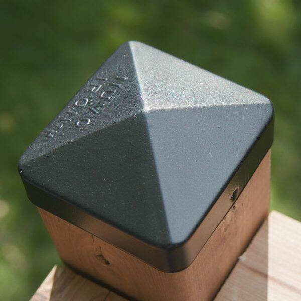 6 X 6-Inch Usa Eazy-Cap? Patented Pyramid Post Cap