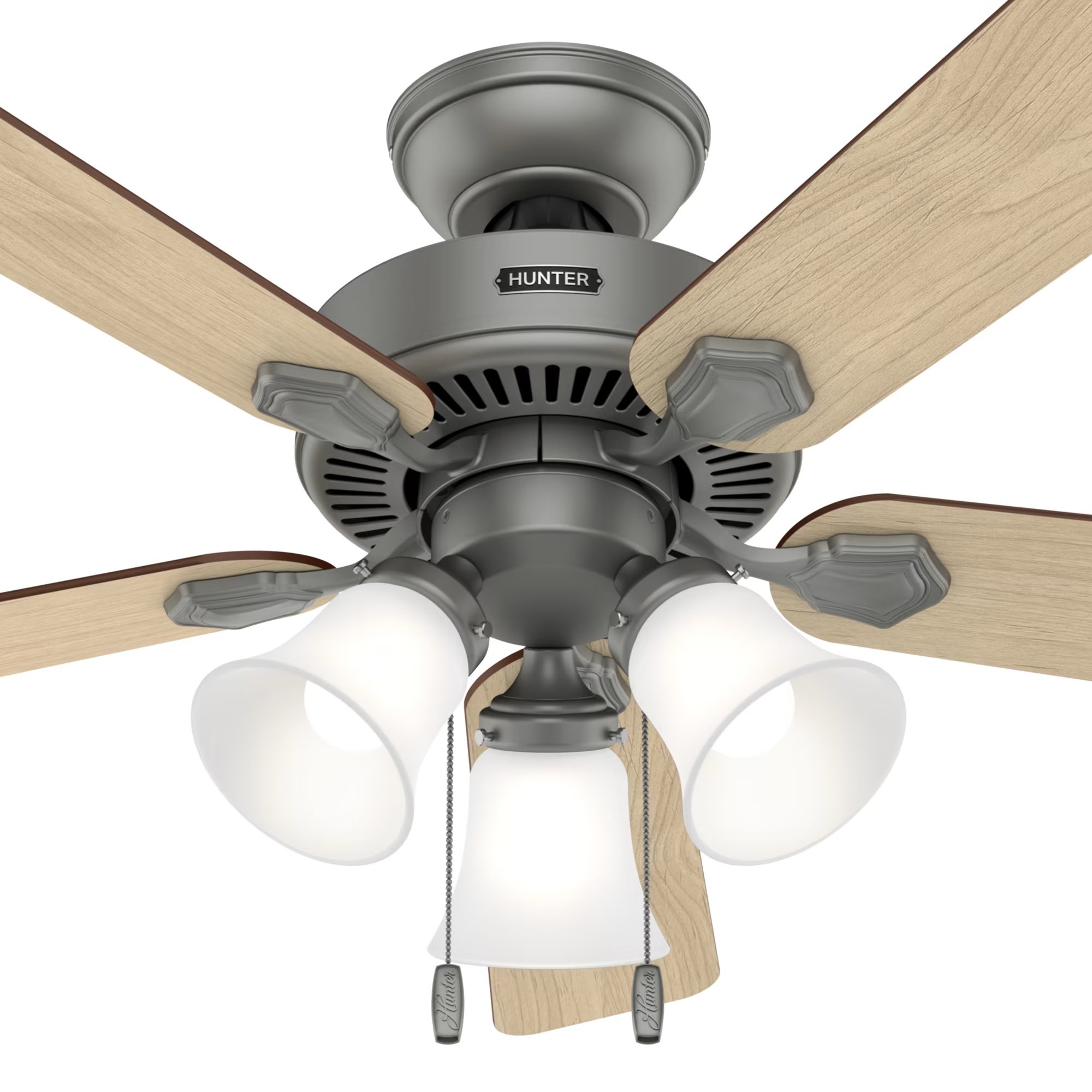 Swanson 44-Inch Matte Silver Indoor LED 5-Blade Ceiling Fan 11 Swanson 44-Inch Matte Silver Indoor LED 5-Blade Ceiling Fan