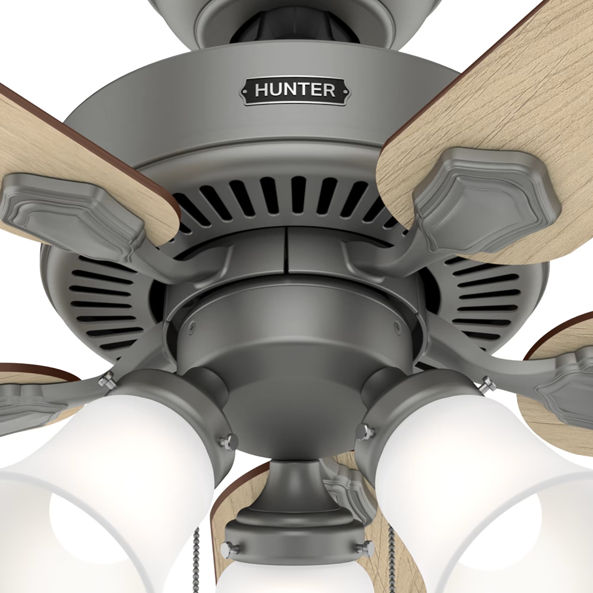 Swanson 44-Inch Matte Silver Indoor LED 5-Blade Ceiling Fan 12 Swanson 44-Inch Matte Silver Indoor LED 5-Blade Ceiling Fan