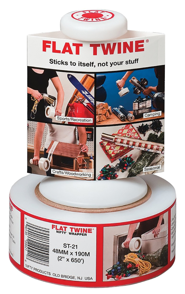 2-Inch X 650-Foot Flat Twine Stretch Film