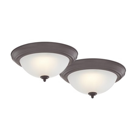 13-Inch LED Flush Mount Ceiling Light Bronze