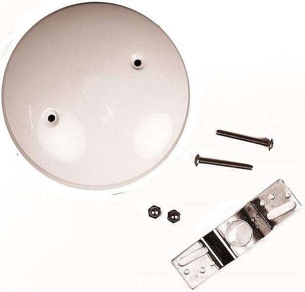 White Ceiling Blank-Up Kit 5 In