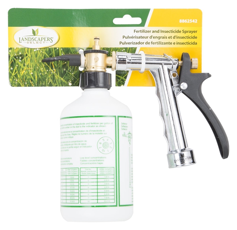 Fertilizer And Insecticide Hose-End Sprayer