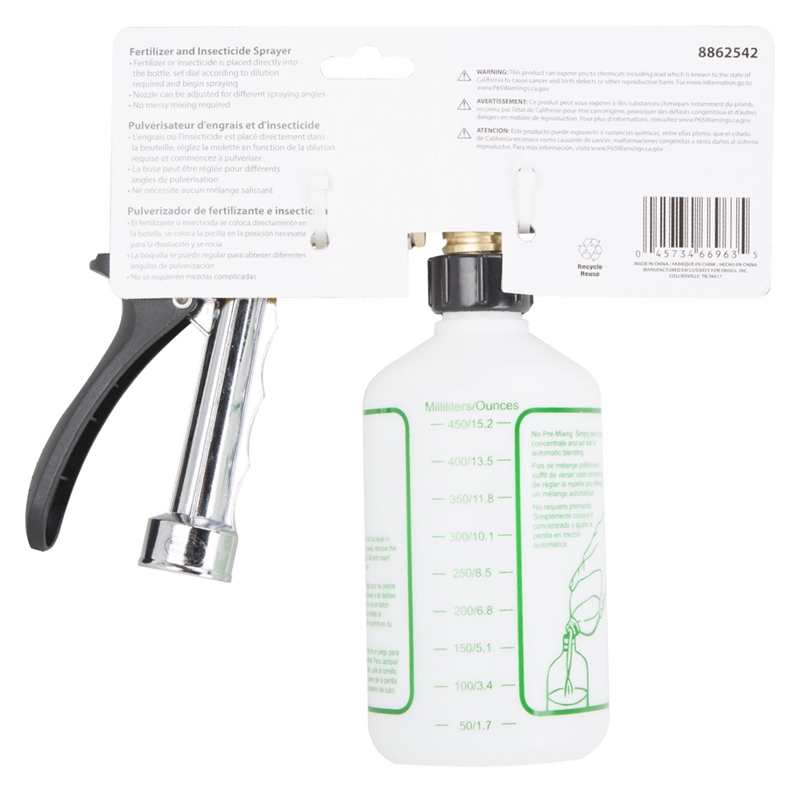Fertilizer And Insecticide Hose-End Sprayer 2 Fertilizer And Insecticide Hose-End Sprayer