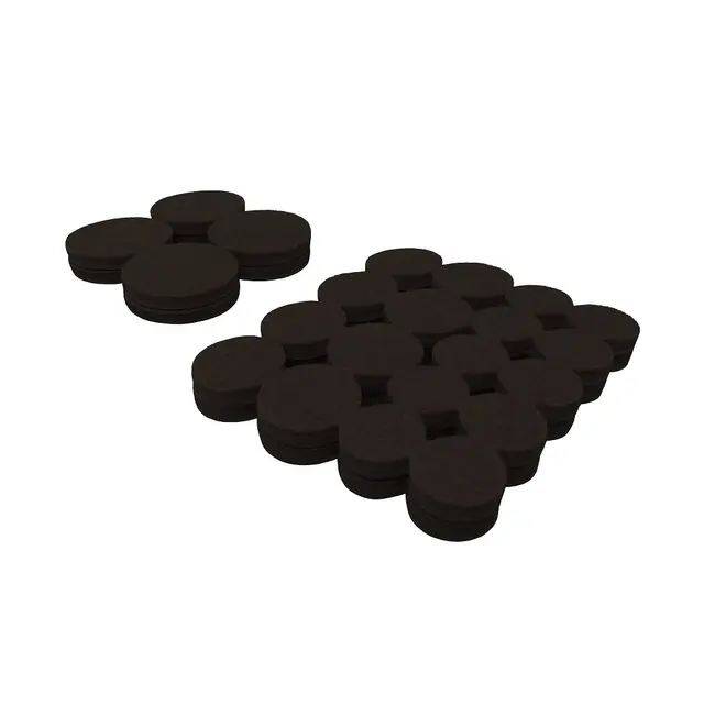 Super Sliders Brown Felt Pads, 44-Piece Value Pack 3 Super Sliders Brown Felt Pads, 44-Piece Value Pack