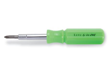 Screwdriver 6-N-1 Green