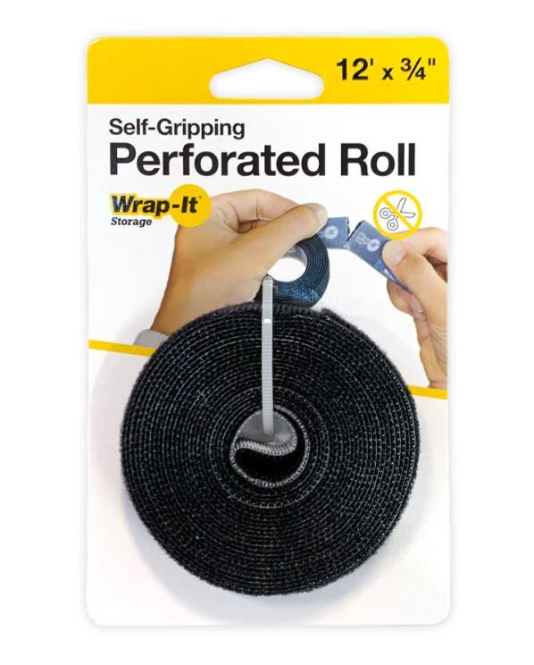 Wrap-It Storage Perforated Roll 12-Foot X .75-Inch
