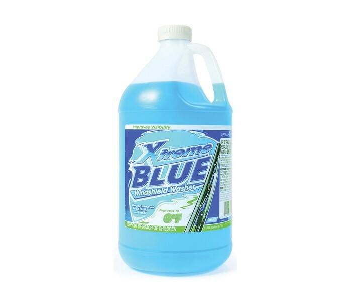 Xtreme Blue Windshield Washer Fluid 1 Gallon