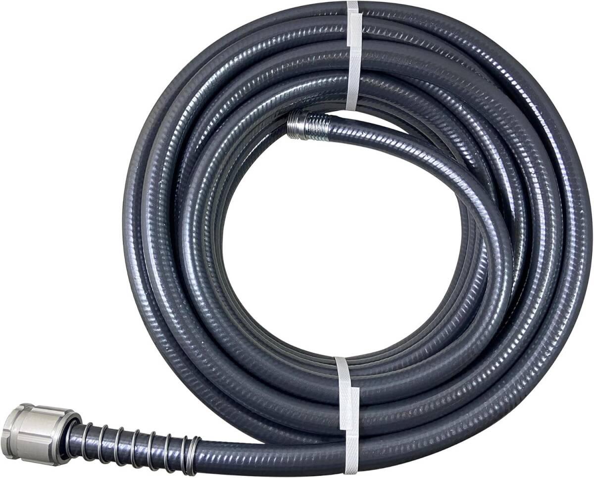 Supreme Duty Black Garden Hose, 50-Foot