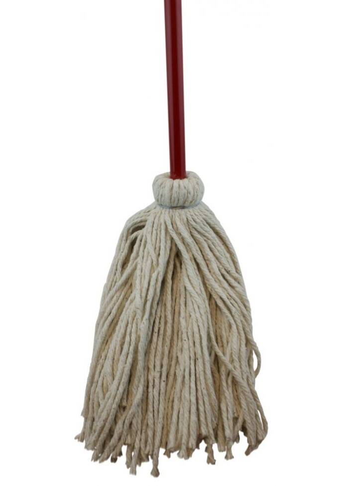 16-Ounce Cotton Wet Mop Cut End 1a