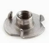 3/8-16 X 7/16-Inch Nut Tee3-Prong Tee Nut, 50-Count