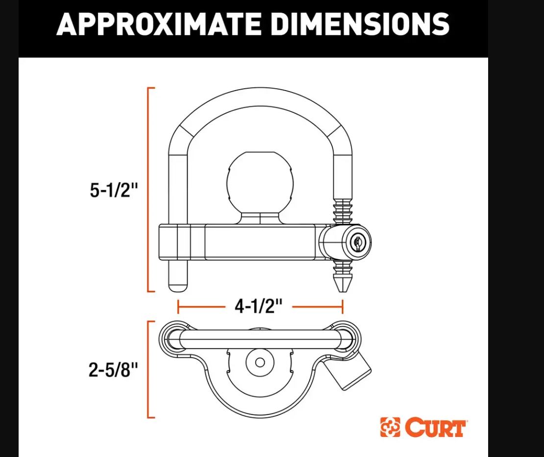 Universal Trailor Coupler Lock