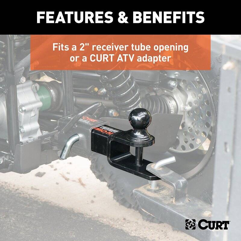 1-7/8-Inch ATV Ball Mount 2 1-7/8-Inch ATV Ball Mount