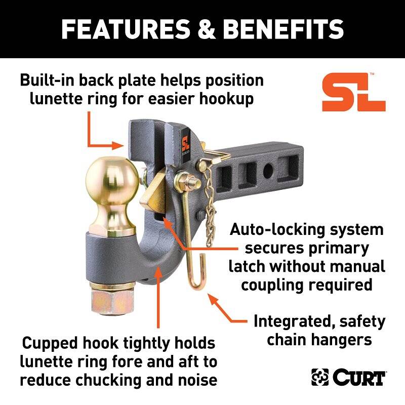 2-5/16-Inch Receiver Mount Ball & Pintle Hitch 4 2-5/16-Inch Receiver Mount Ball & Pintle Hitch