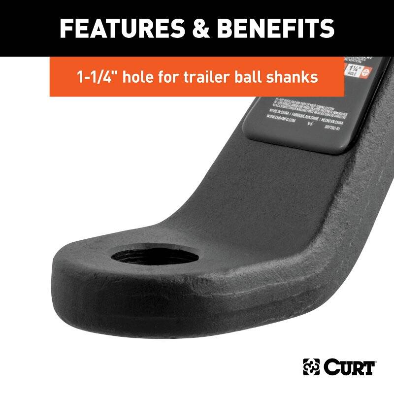 Steel Carbide Hitch Ball Mount 2 Steel Carbide Hitch Ball Mount