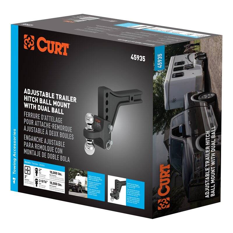 Trailer Hitch Dual Ball Mount