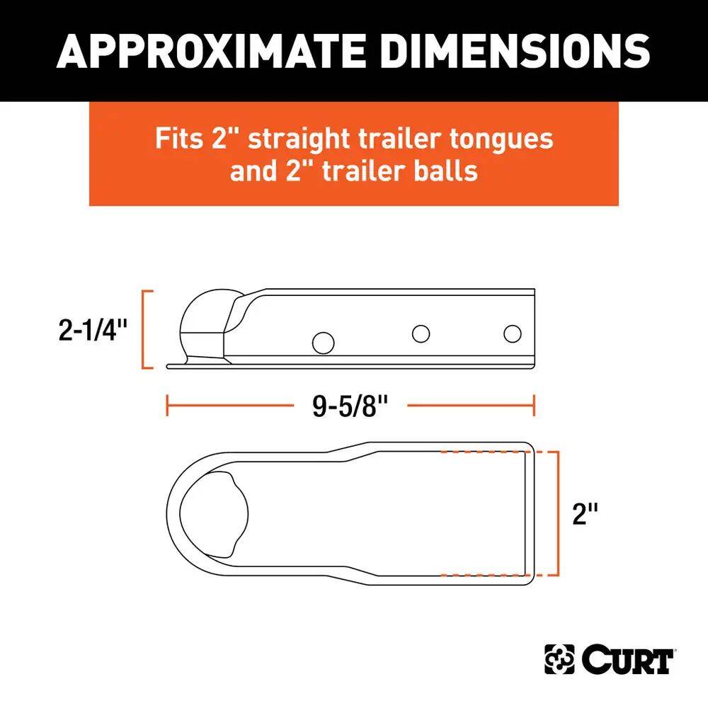Quickpin™ No-Latch 2-Inch Trailer Coupler