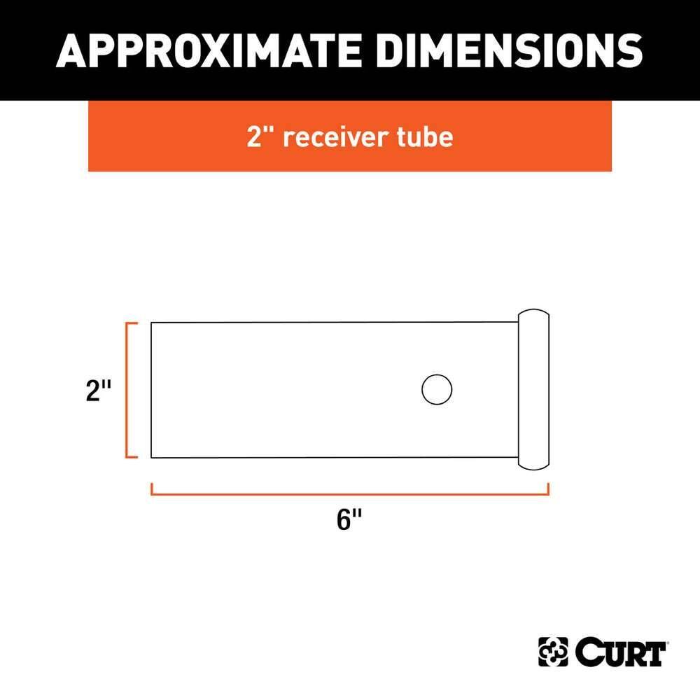 6-Inch Raw Steel Receiver Tubing, 2-Inch Receiver
