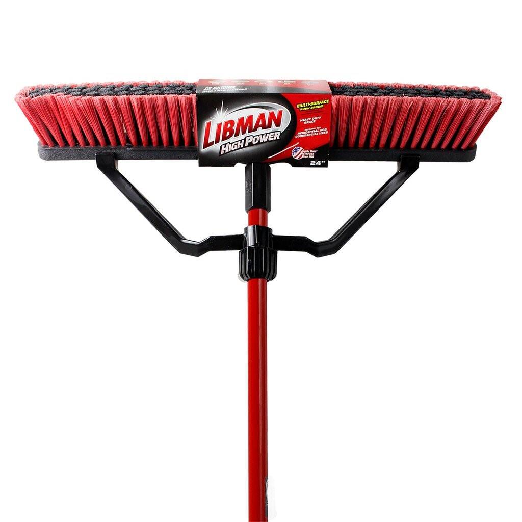 24-Inch Multi-Surface Heavy Duty Push Broom