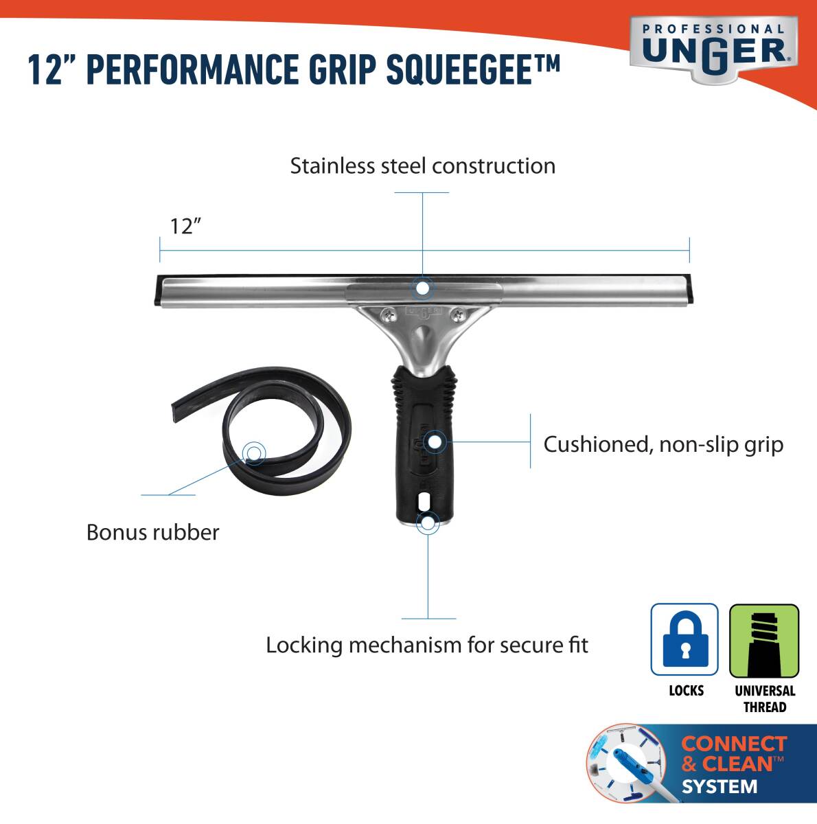 12-Inch Squeegee Grip Performance