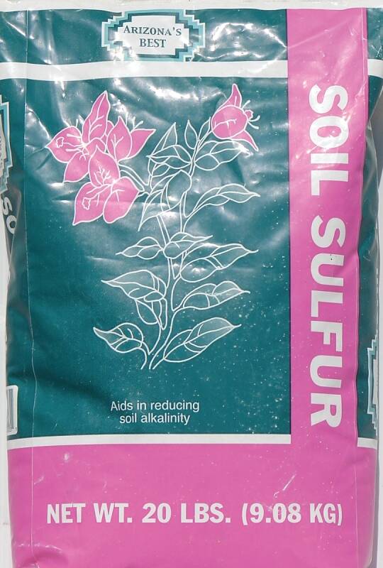 20-Pound Bag Sulphur Soil Amendment