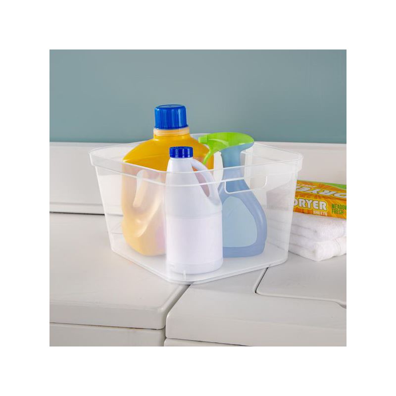 15-Inch X 12-1/4-Inch X 8-1/4-Inch, 26-Quart, Clear, Polypropylene, Tall Storage Bin 4 15-Inch X 12-1/4-Inch X 8-1/4-Inch, 26-Quart, Clear, Polypropylene, Tall Storage Bin