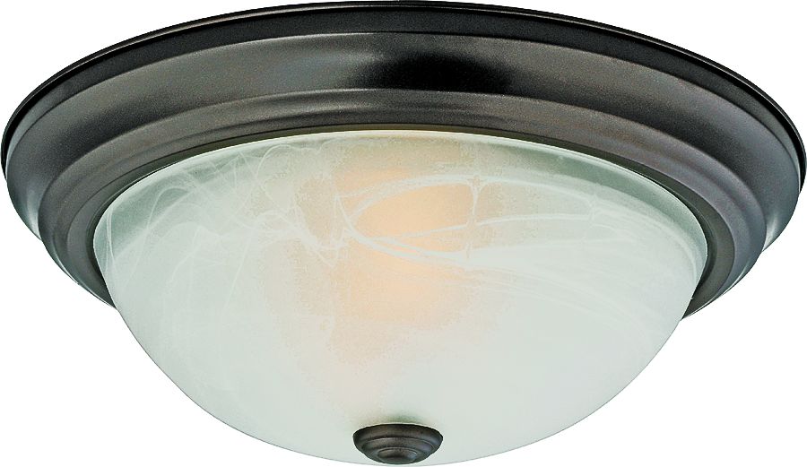 13-Inch Oil-Rubbed Bronze Ceiling Fixture Twin Pack