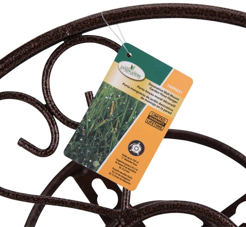 150-Foot Capacity Steel Wall-Mounted Hose Reel Hanger