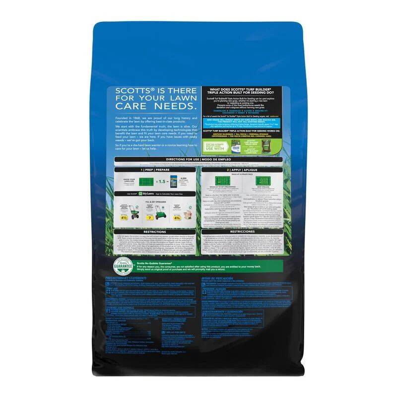 Triple Action Built For Seeding Lawn Fertilizer, 21-22-4