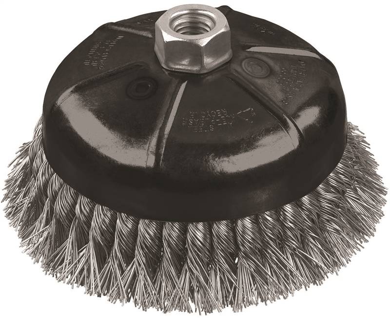 4-Inch Knotted Wire Cup Brush