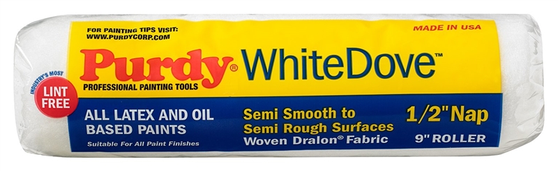 9-Inch, 1/2-Inch Nap Paint Roller Cover