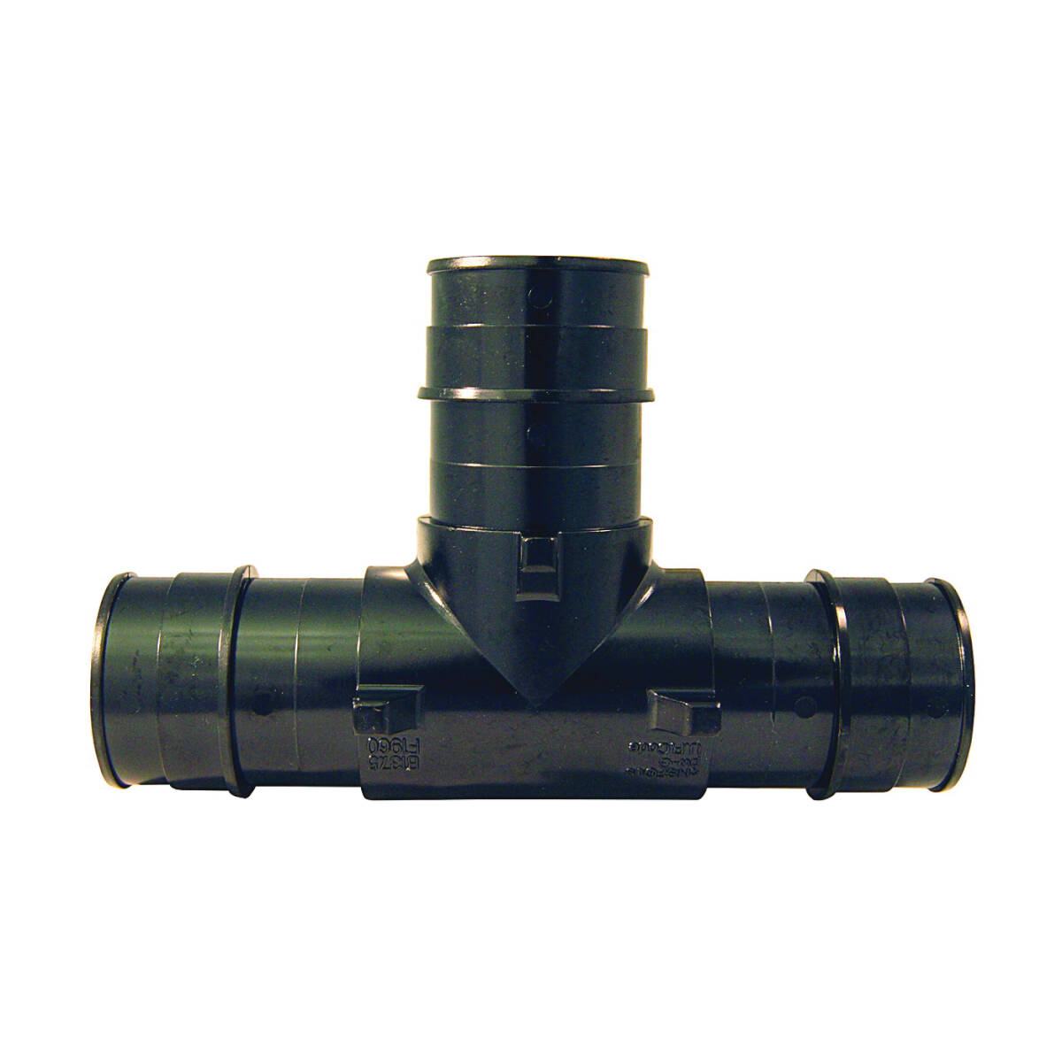 ExpansionPEX Pipe Tee, 1-Inch Barb Run Connection, 1-Inch Barb Branch Connection