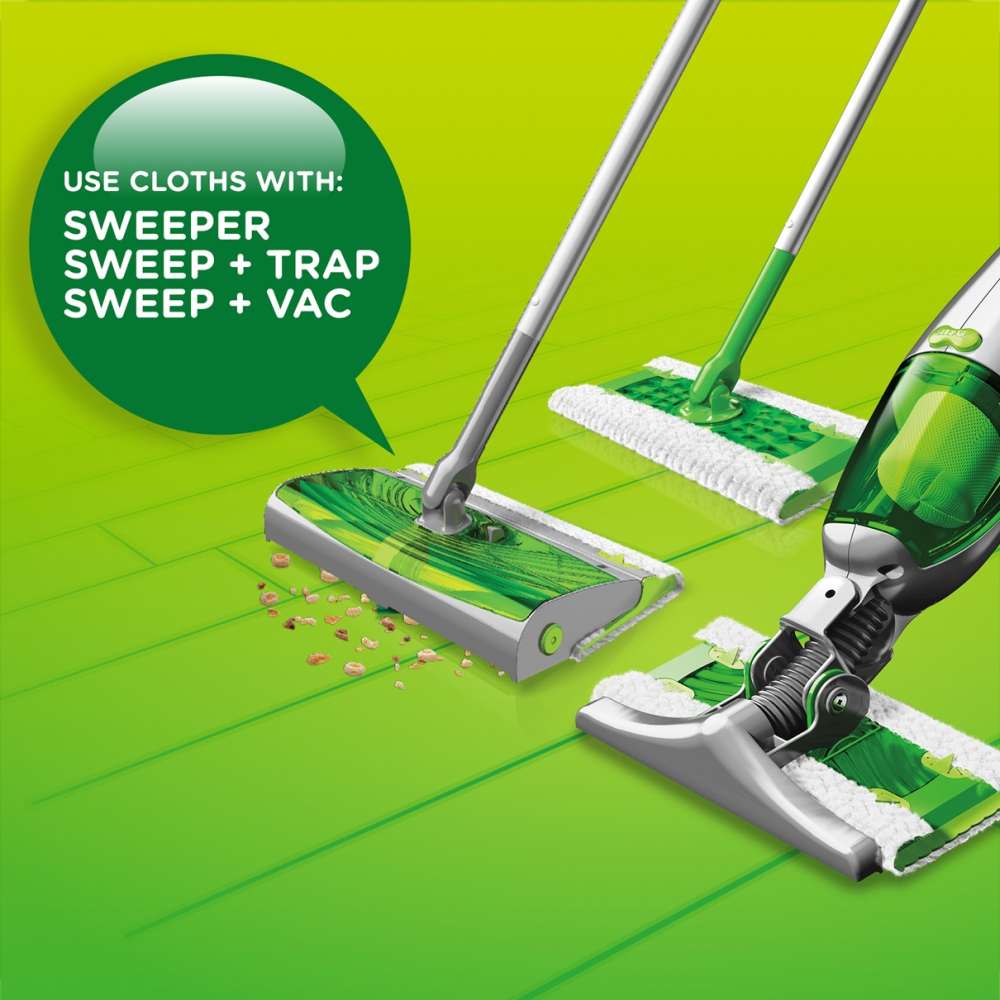 Swiffer Sweeper Dry Pad Refills, 16-Count 3 Swiffer Sweeper Dry Pad Refills, 16-Count