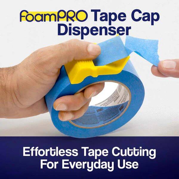 Tape Cap Compact Tape Dispenser 3-Pack
