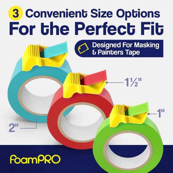 Tape Cap Compact Tape Dispenser 3-Pack 2 Tape Cap Compact Tape Dispenser 3-Pack