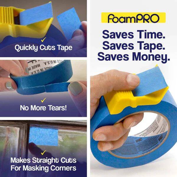Tape Cap Compact Tape Dispenser 3-Pack 5 Tape Cap Compact Tape Dispenser 3-Pack