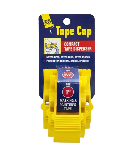 Tape Cap Compact Tape Dispenser 3-Pack 7 Tape Cap Compact Tape Dispenser 3-Pack
