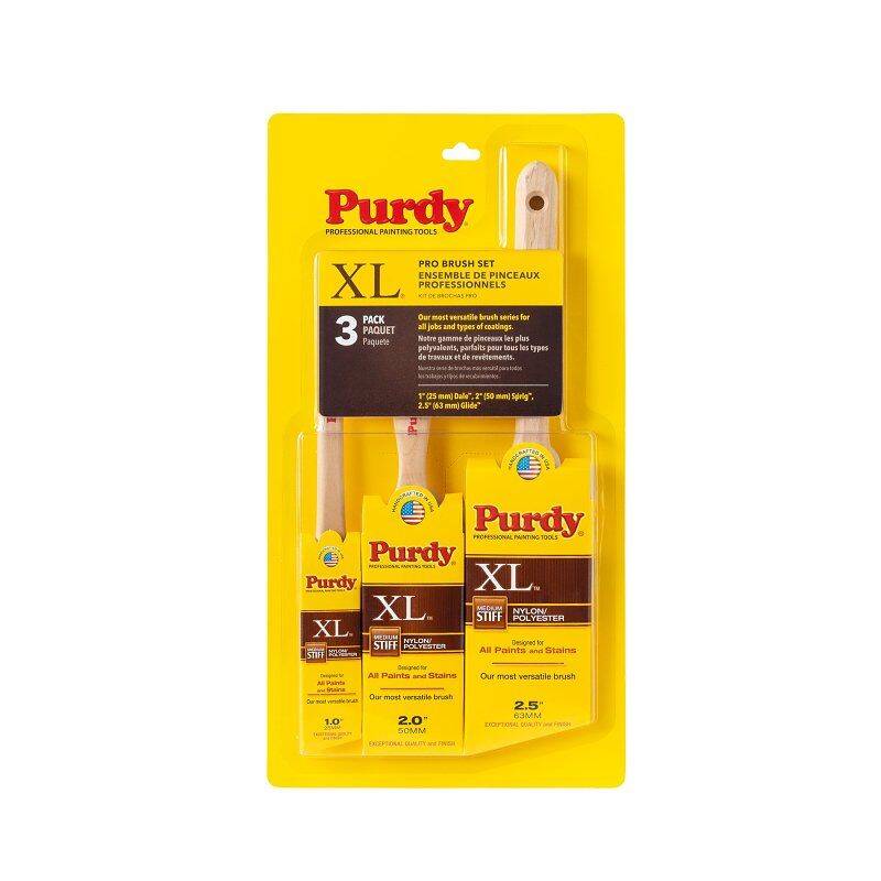 Medium Stiff Assorted Paint Brush Set