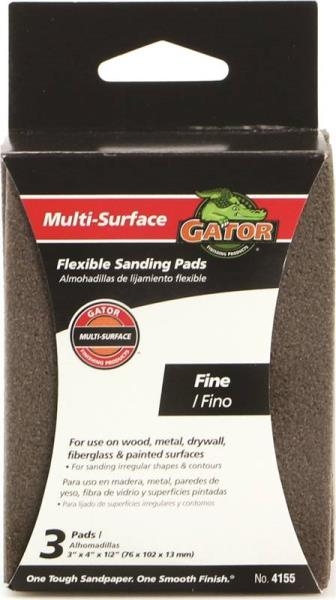 Gator Fine Flexible Sanding Pad 3-Pack