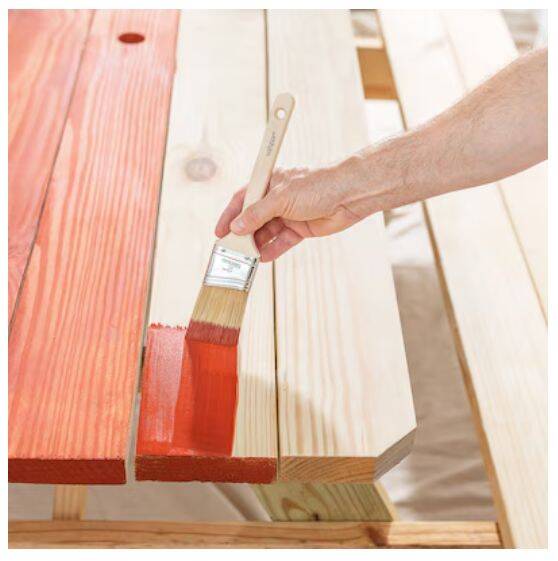 2-Inch, All Stain, 4-Inch Handle, Angled Paint Brush