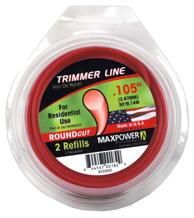Round Trimmer Line .105-Inch
