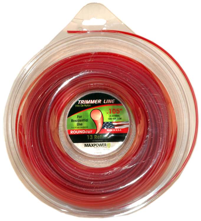 Round Trimmer Line .105-Inch